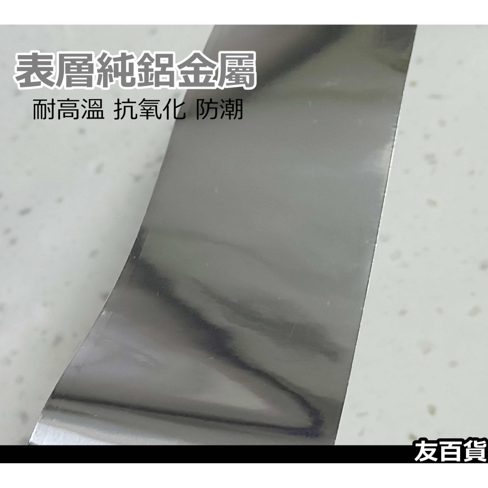 《友百貨》台灣製 流理台貼布 流理台貼條 鋁質貼布 防水貼布 水槽貼條 自粘貼條 牆角貼 接縫貼布 永潔BJ-0067-細節圖5