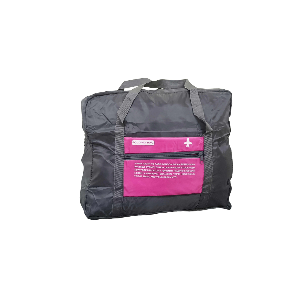 《友百貨》摺疊旅行袋 行李桿掛袋 (摺疊收納) 旅行收納袋 旅行收納包 購物袋 衣物行李袋 旅行包 旅行手提包 旅行用品-細節圖2