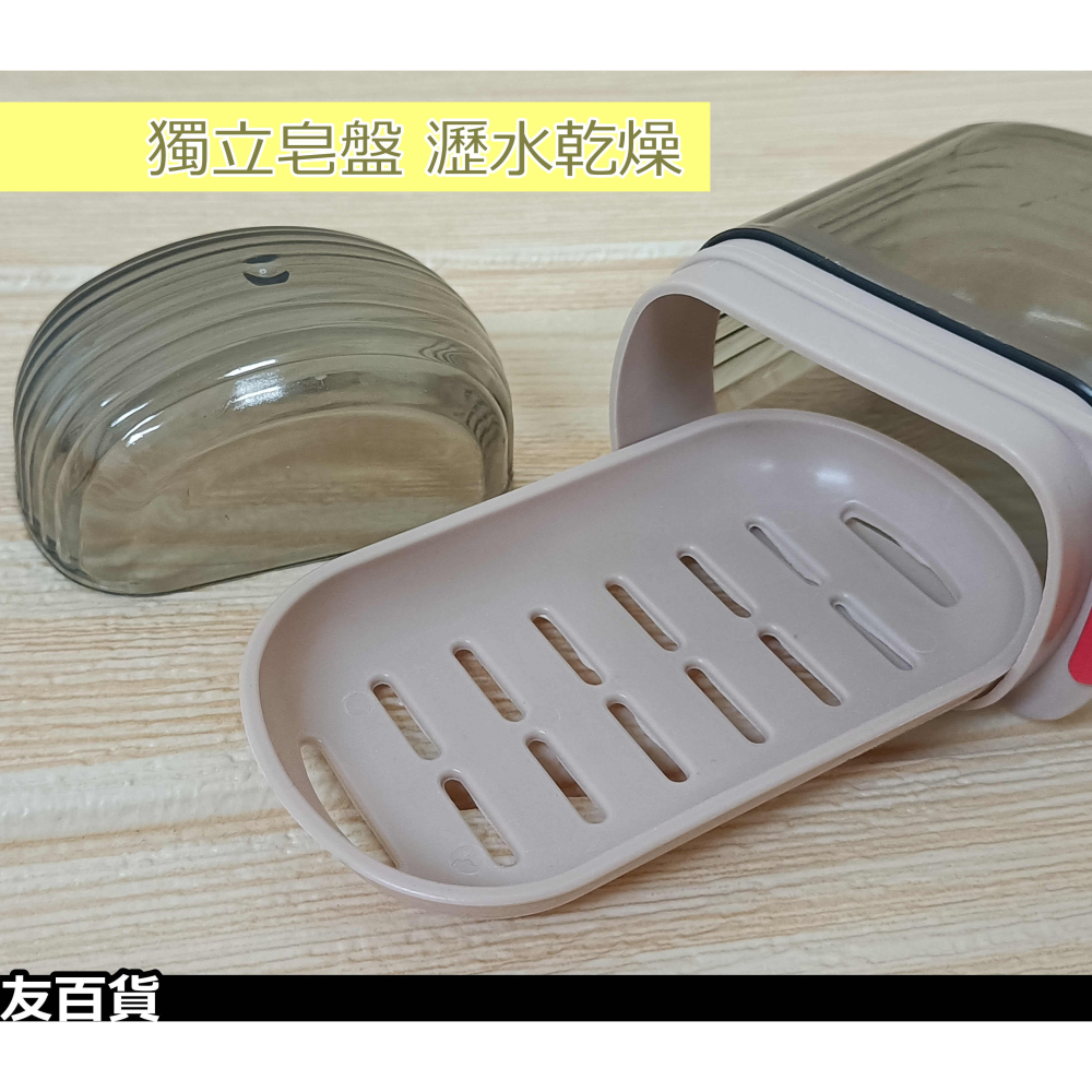 《友百貨》旅行香皂盒 瀝水皂盒 旅行皂盒 旅行用品 攜帶皂盒 帶蓋皂盒 旅行肥皂盒-細節圖4