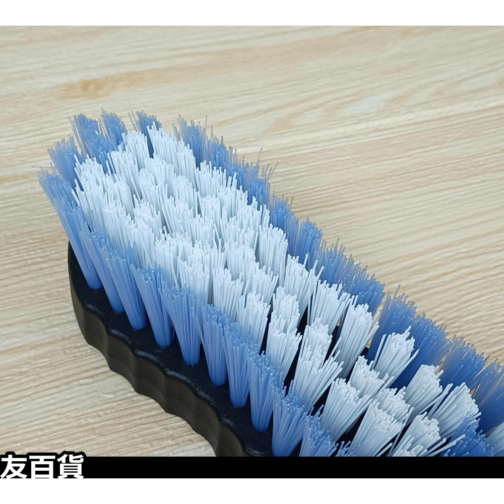 《友百貨》台灣製 火箭形洗衣刷 清洗刷 潔田 浴室刷 尖頭洗衣刷 地板刷 浴廁刷 洗鞋刷 尖頭刷 刷子 清潔刷3214-細節圖4