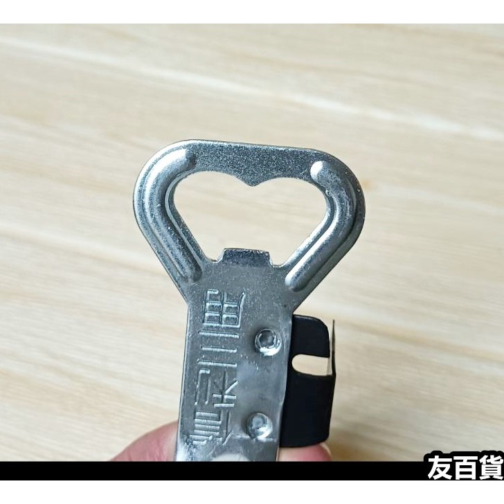 台灣製 三用罐切 三用開罐器 開罐頭工具 切罐器 啤酒起子 開瓶器 廚房工具 信利三用罐切 IS302《友百貨》-細節圖5