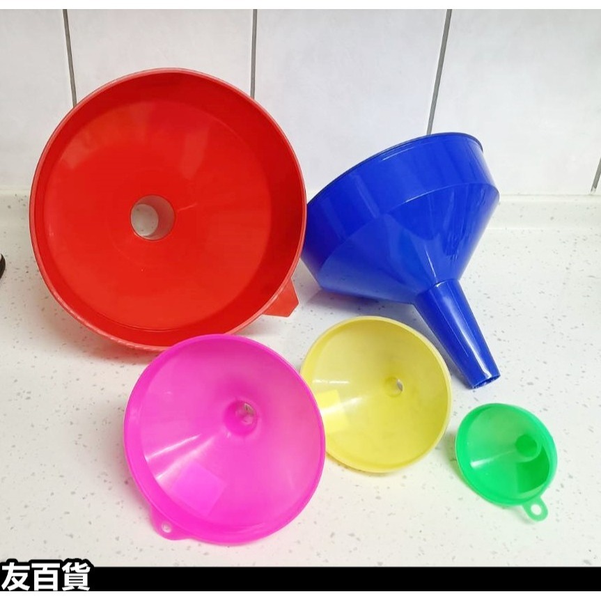 台灣製 塑膠油漏 分裝漏斗 分裝油漏 超大漏斗 油漏斗 料理分裝 分裝工具 震嶸《友百貨》-細節圖9