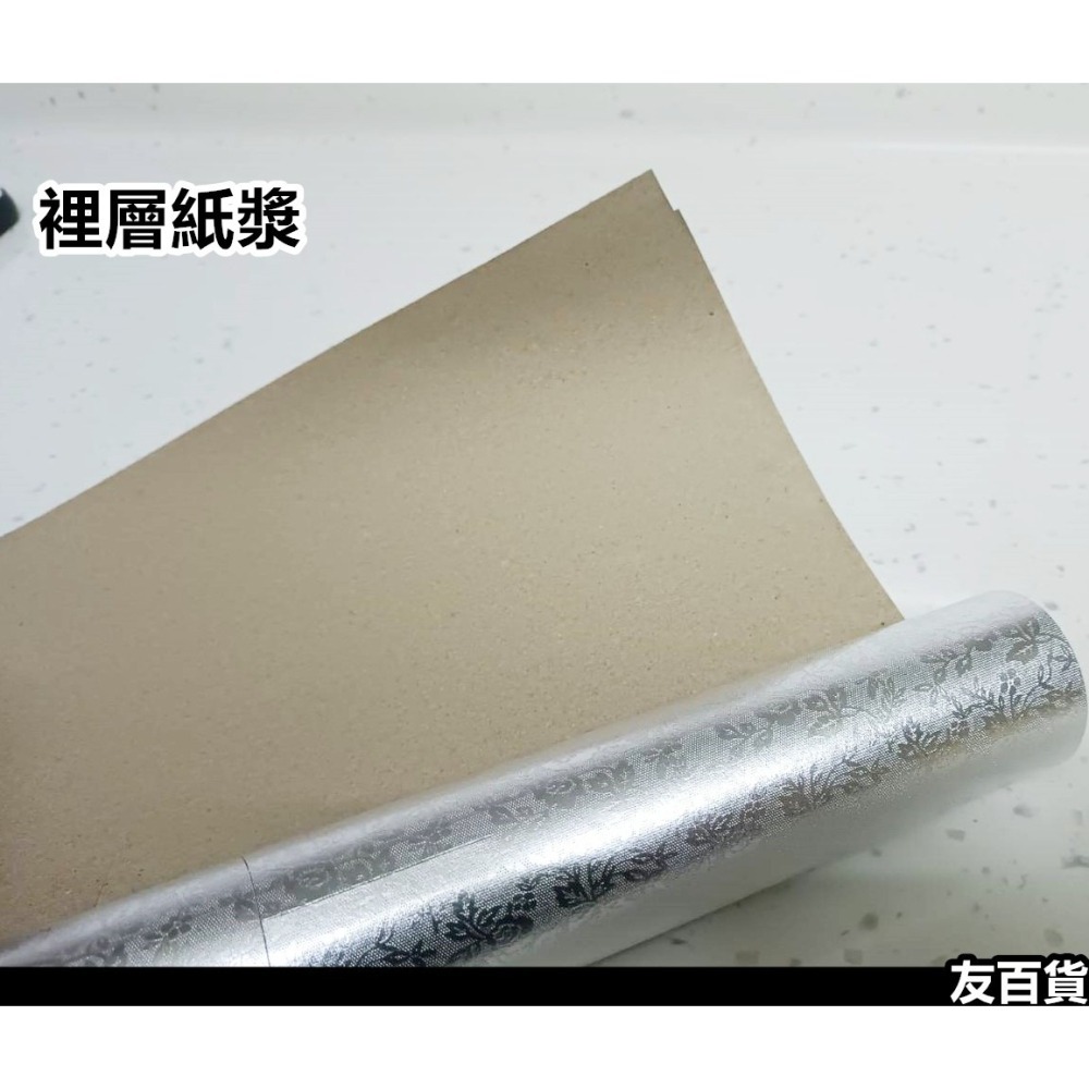 永潔壁紙-3入 永潔爐紙-2入 鋁箔壁紙 鋁箔爐紙 廚房壁紙 廚房爐具紙 防油爐紙 爐用鋁箔紙 鋁箔防污紙《友百貨》-細節圖5