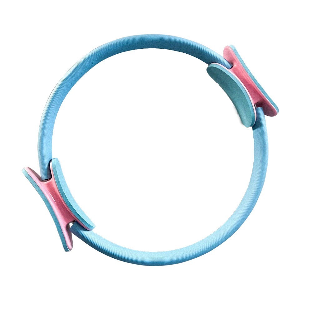 瑜珈普拉提圈【淺藍粉】*2