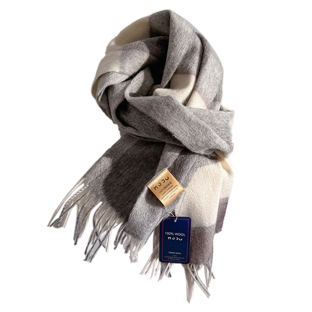 100%羊毛材質 羊毛圍巾-規格圖9