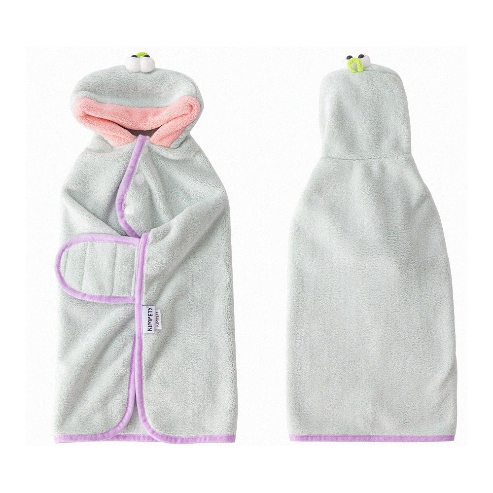 寵物連帽浴巾 寵物毛巾 寵物吸水毛巾 寵物浴巾 速乾吸水巾 吸水浴巾 乾髮毛巾 寵物毛毯 狗浴巾 美容浴巾 快乾毛巾-規格圖9