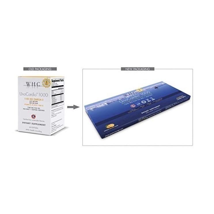 WHC UnoCardio 1000 + Vitamin D魚油Omega-3 [IFOS五顆星、Labdoor第一名]-細節圖7