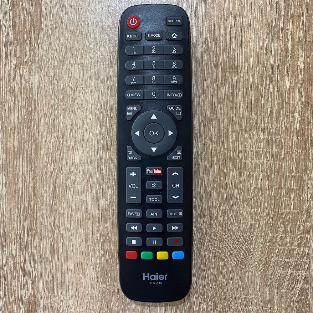 《全新現貨》Haier 原廠 HTR-A10 海爾液晶電視遙控器 英文版 YouTube快捷鍵 免設定-細節圖2