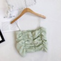ღ 𝕃𝕒𝕟𝕕𝕪 ღ ｛現貨｝#063 性感吊帶抹胸上衣 夏季新款性感百搭露肩背心 性感美背背心-規格圖9