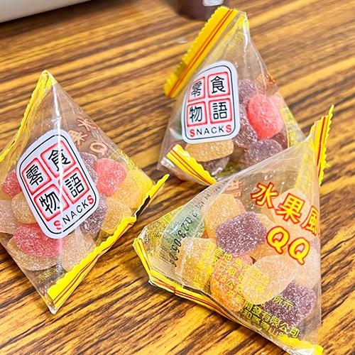 來新 零食物語 粽型水果風味qq糖 水果軟糖 軟糖 qq軟糖-細節圖2