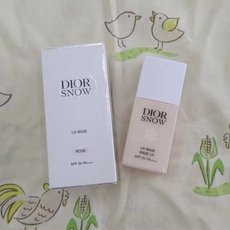❤️阿元仔小舖❤️Dior 迪奧 緹花全能UV防曬棒、雪晶靈潤色隔離妝前乳 冰晶藍 玫瑰粉、緹花輕透UV防曬乳【台灣專櫃-細節圖2