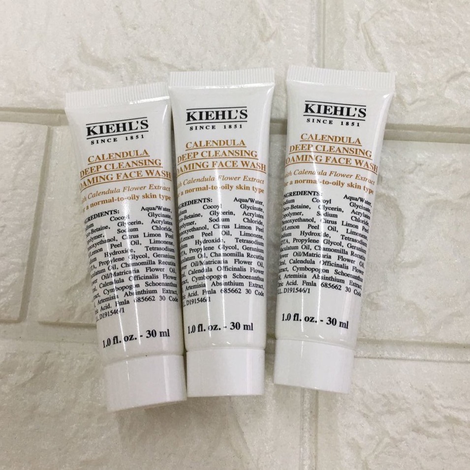 🎀妝可愛🎀契爾氏 Kiehl＇s 金盞花植物潔面泡泡凝露30ML【台灣專櫃】