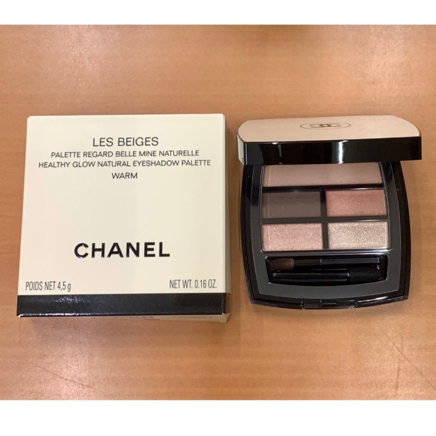 🎀妝可愛🎀CHANEL 香奈兒 立體眼彩盤 DEEP WARM LIGHT TENDER【台灣專櫃】-細節圖2