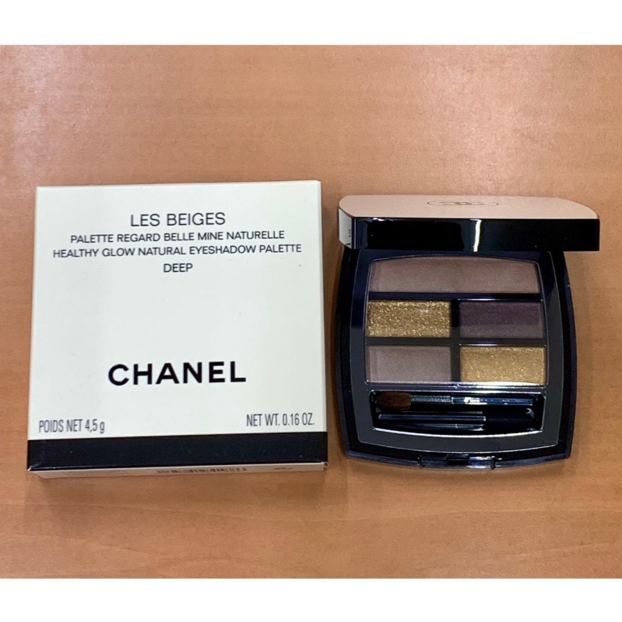 🎀妝可愛🎀CHANEL 香奈兒 立體眼彩盤 DEEP WARM LIGHT TENDER【台灣專櫃】-細節圖4