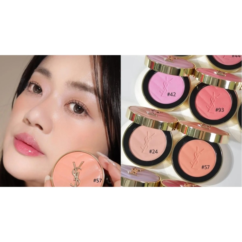 🎀妝可愛🎀YSL 聖羅蘭 恆久完美透膚煙染腮紅 皮革腮紅 06、37、12【台灣專櫃】-細節圖5