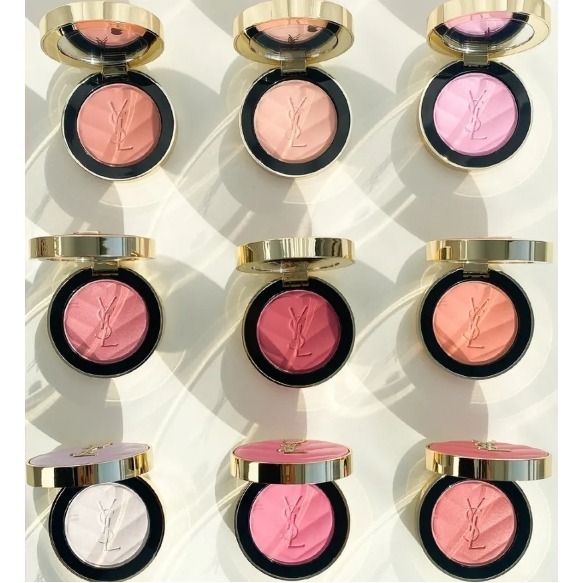 🎀妝可愛🎀YSL 聖羅蘭 恆久完美透膚煙染腮紅 皮革腮紅 06、37、12【台灣專櫃】-細節圖9