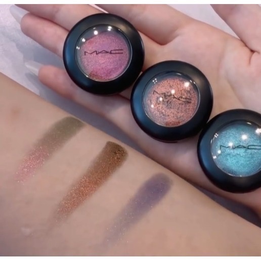 🎀妝可愛🎀MAC M.A.C 絲柔粉霧眼影 鑽光星辰眼影液 時尚焦點小眼影【台灣專櫃】-細節圖4