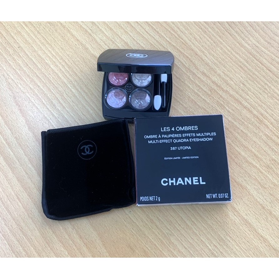 ❤️阿元仔小舖❤️CHANEL 香奈兒 炫彩單色眼影 2025春季 山茶花限量 山茶花四色眼影 #387【台灣專櫃】-細節圖2