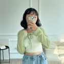PiPi피피 闆娘推薦✨可鹽可甜綁帶小罩衫1001 3色-規格圖7