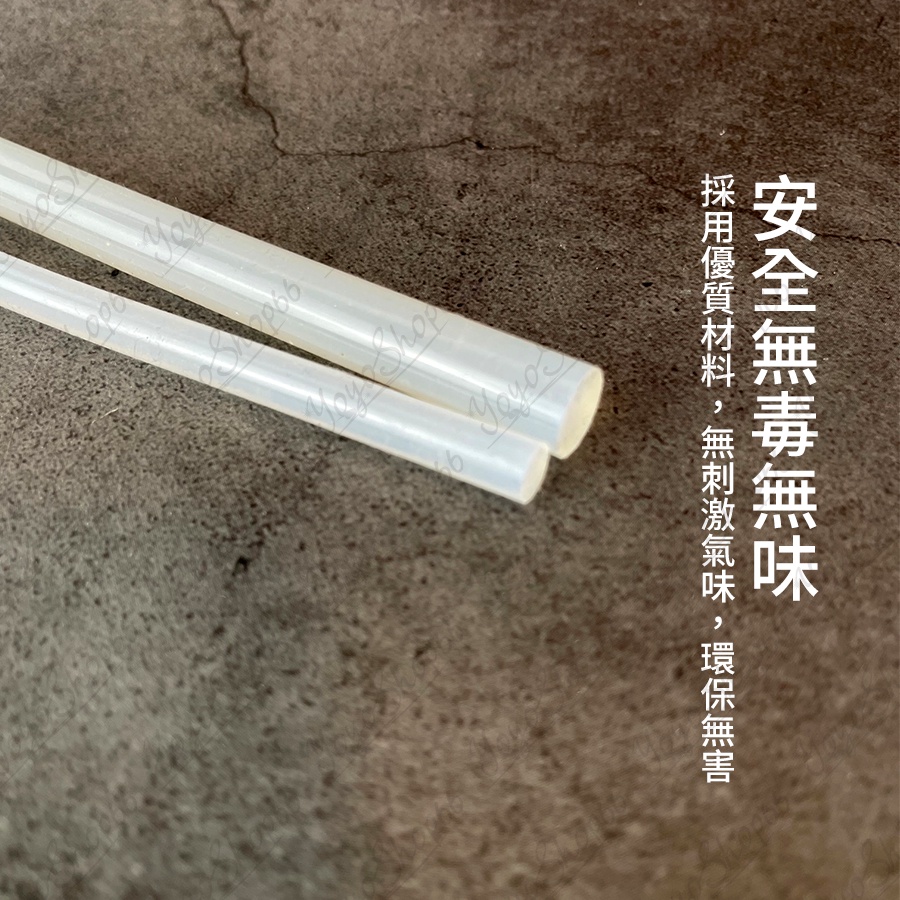 高黏度熱熔膠棒 熱熔膠條 熱熔膠棒 7mm 11mm 透明熱溶膠 黏合膠 粗熱熔 熱熔槍膠棒【雀雀不是胖】-細節圖6