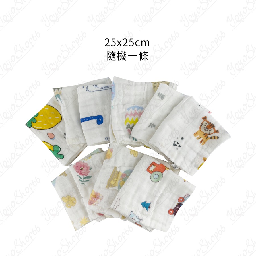 六層泡泡紗方巾 純棉方巾 口水巾 方巾 紗布手帕 水洗紗布巾 嬰幼兒洗澡巾 手帕 純棉 兒童方巾【雀雀不是胖】-規格圖7