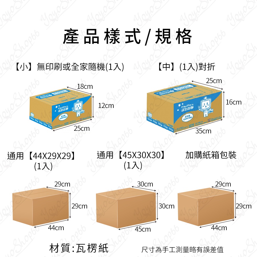 紙箱 交貨便寄件箱  7-11超商 萊爾富 全家 ok 包裝 便利箱 交貨便 網拍 物流 裝箱 【雀雀不是胖】-細節圖3