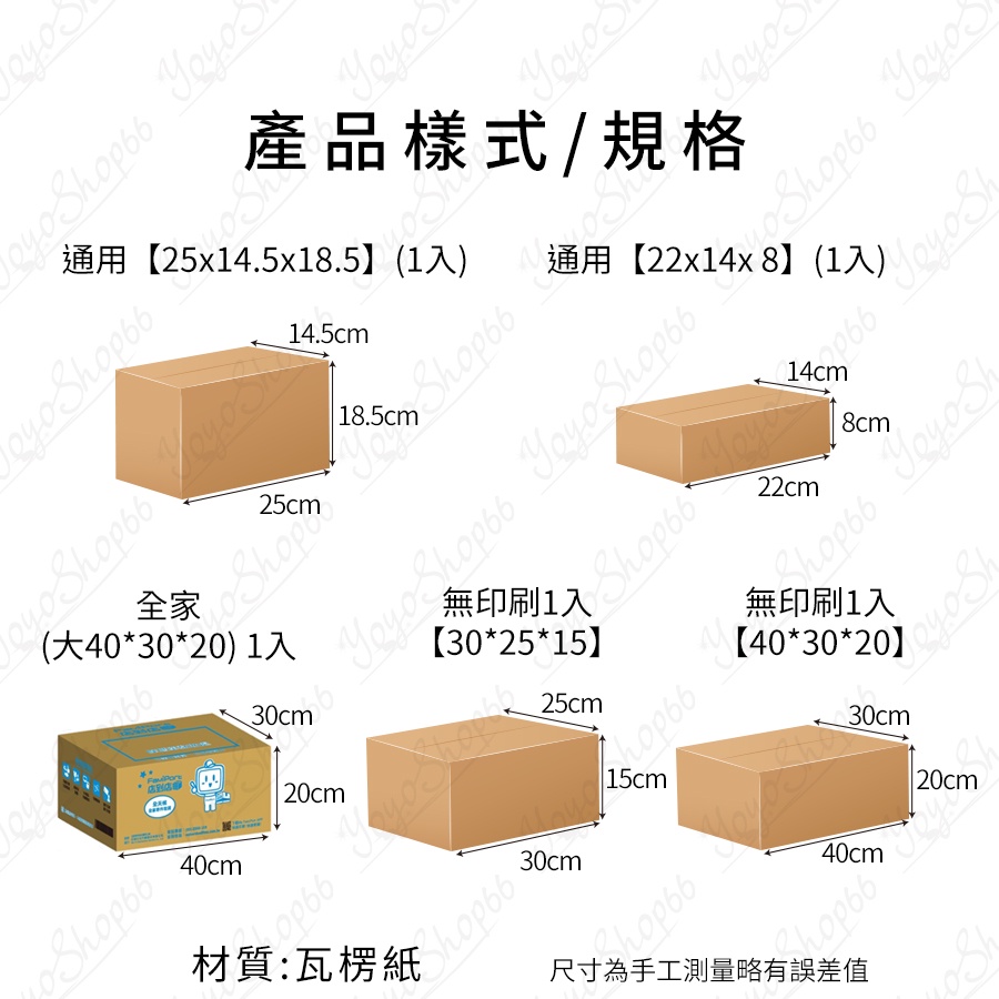 紙箱 交貨便寄件箱  7-11超商 萊爾富 全家 ok 包裝 便利箱 交貨便 網拍 物流 裝箱 【雀雀不是胖】-細節圖4