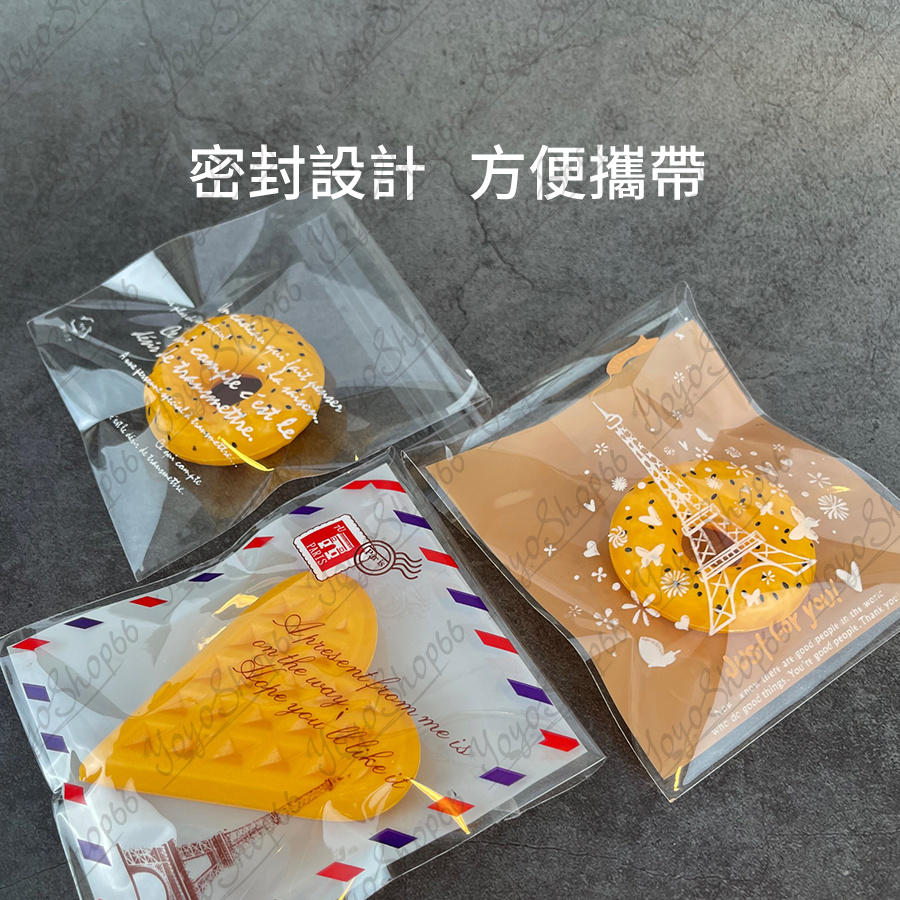 10*10 opp自黏袋 餅乾烘培袋 飾品包裝袋 禮品自黏袋 100入小禮品袋 可愛opp自黏袋 自封袋【雀雀不是胖】-細節圖4