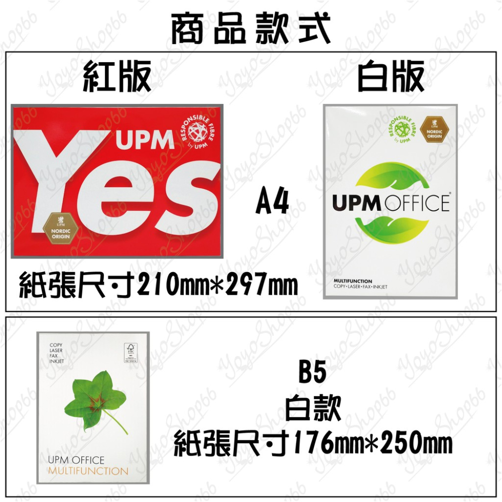 UPM 影印紙 A4 70磅 一包500張 印表機影印紙 多功能列印紙 傳真紙  OFFICE 70G【雀雀不是胖】-細節圖2