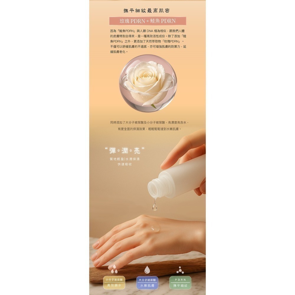 PDRN 玻尿酸精華水凝露 120ml【雀雀不是胖】-細節圖6