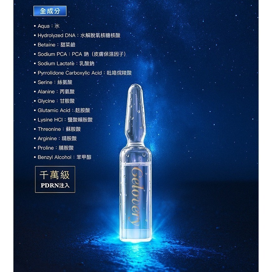 【單盒】5% PDRN安瓶精華液1.5ml x3【雀雀不是胖】-細節圖3