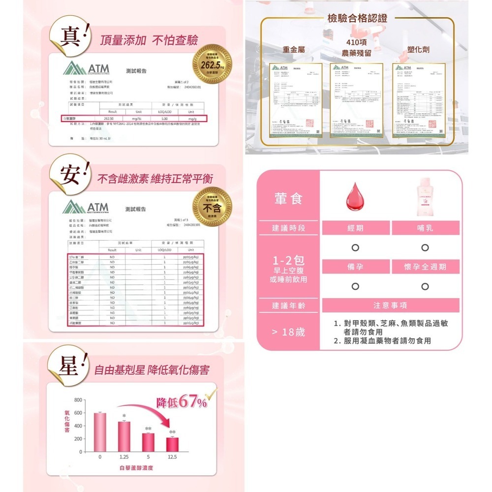 Gelovery 白藜透紅莓果飲30ml『 單盒 10包 』（葷）【雀雀不是胖】-細節圖5