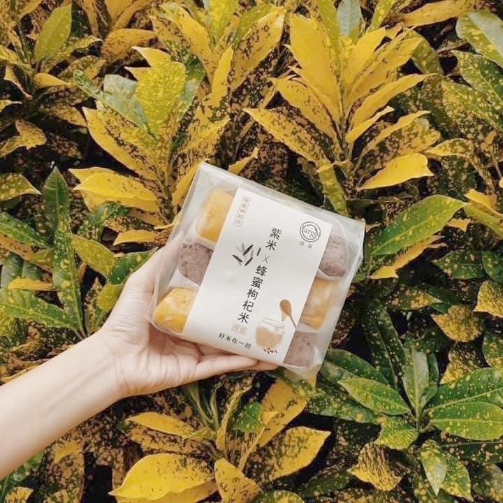 [ 塔果targel ] 紫米x蜂蜜枸杞米饅頭（6入／300g）【桃園嚴選】-細節圖3