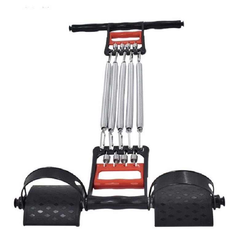 【健人體育🔥現貨】四合一 拉力器 健身神器 健身 擴胸拉力器 胸肌訓練器 臂肌 腹肌  腳踏拉力器 腿部拉力器 仰臥起坐-細節圖2