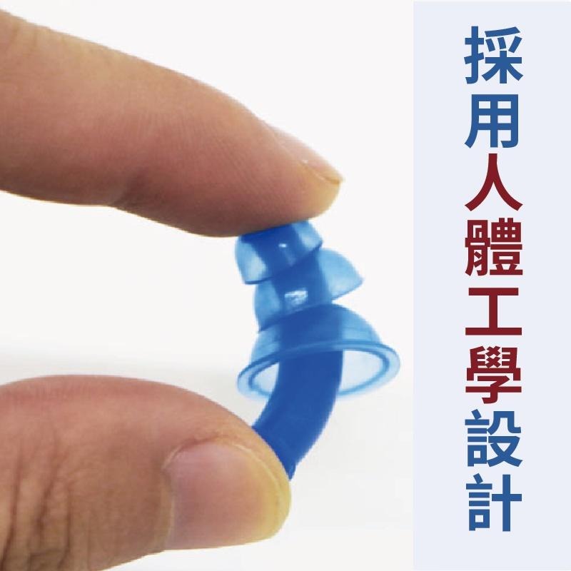 【健人體育🔥現貨】游泳鼻夾 鼻夾 夾鼻器 矽膠耳塞 游泳耳塞 游泳鼻夾 耳塞 套裝 洗澡防水 隔音 睡覺 帶繩耳塞-細節圖5