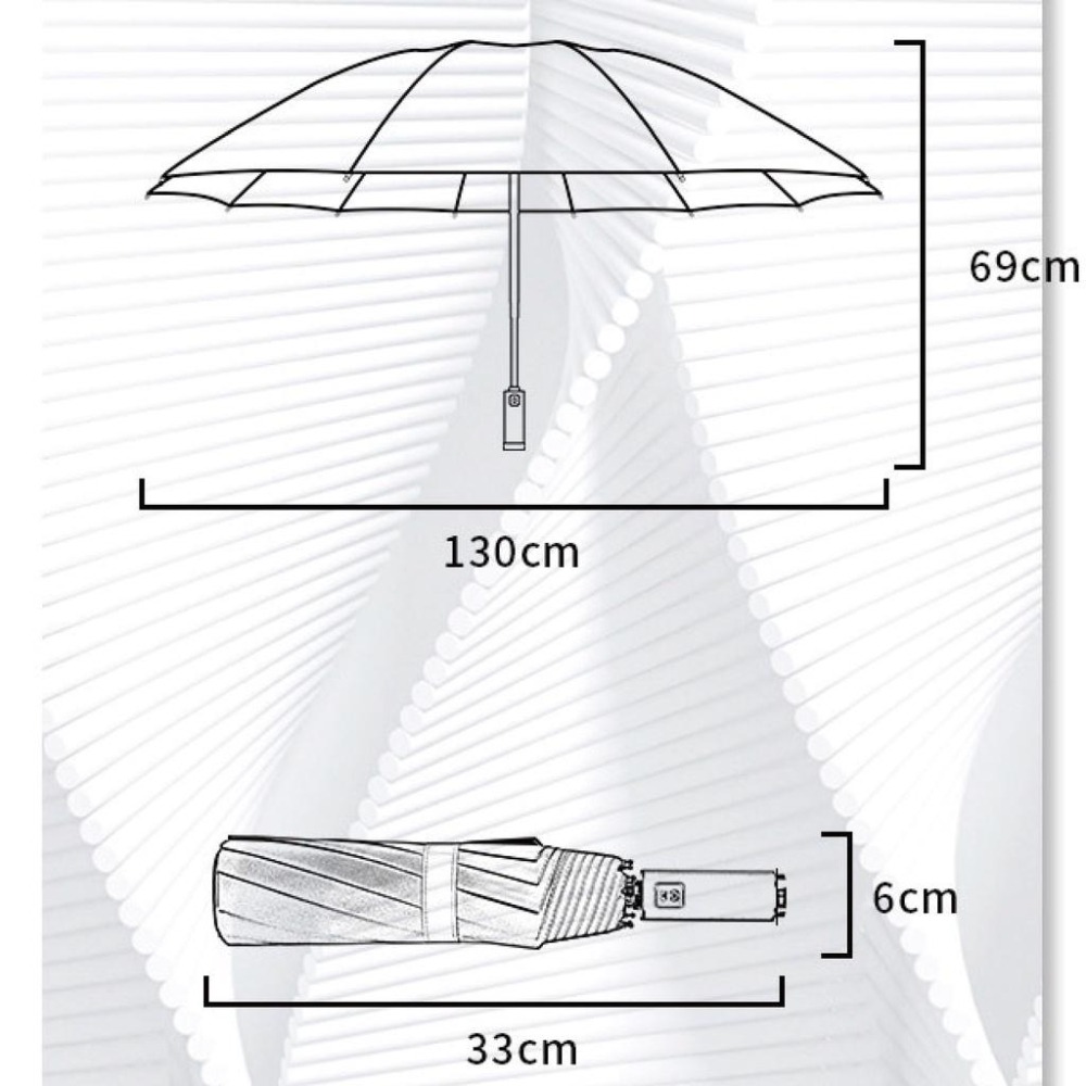 【健人體育🔥現貨】摺疊傘 晴雨傘 大摺疊傘 超大雨傘 大雨傘 大傘 反向傘 反向自動傘 自動反向傘 自動傘 自動-細節圖7
