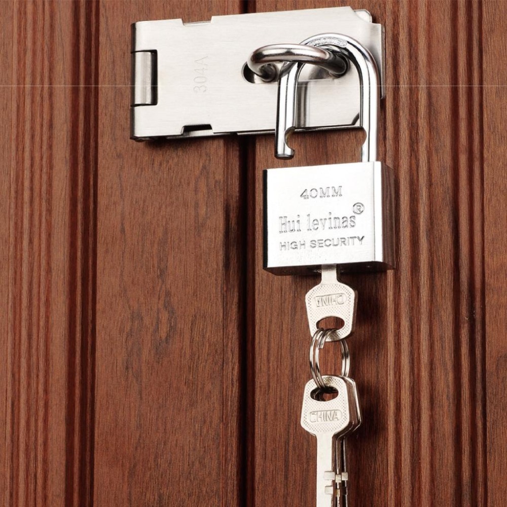 【健人體育🔥現貨】健身房必備 置物櫃鎖 鎖頭 不鏽鋼鎖頭 掛鎖 防盜掛鎖 防盜鎖 鑰匙 櫃子 衣櫃 置物櫃 鑰匙鎖 防盜-細節圖7