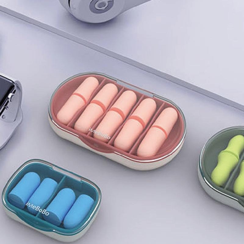 【健人體育🔥】耳塞 睡眠耳塞 隔音耳塞 無線耳塞 隔音 睡覺 防噪音 海綿耳塞 睡眠 工作學習海棉 降噪靜音耳塞-細節圖6