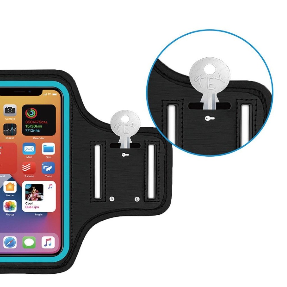 【健人體育🔥】戶外運動手臂包 手臂包 運動臂帶 手機臂袋 手機臂套 手臂套 慢跑 運動跑步健身專用 臂包 運動 手機隨身-細節圖3