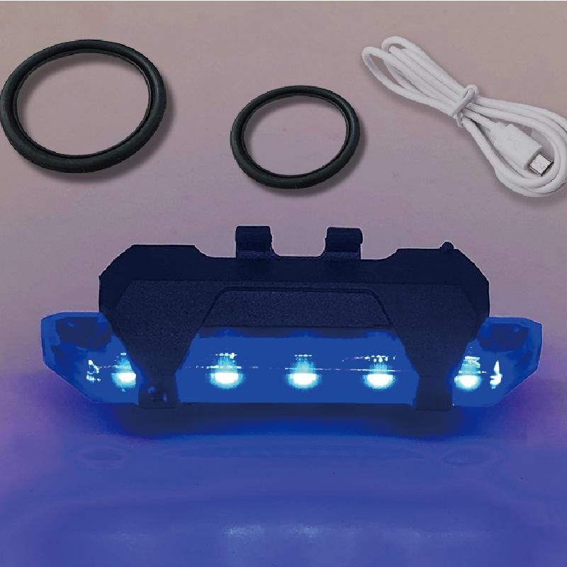 【健人體育🔥】自行車後車燈 腳踏車後車燈 示燈 照明燈 閃爍燈 尾燈 前燈 雙眼燈 後車燈 腳踏車配件 公路車 露營燈-細節圖9