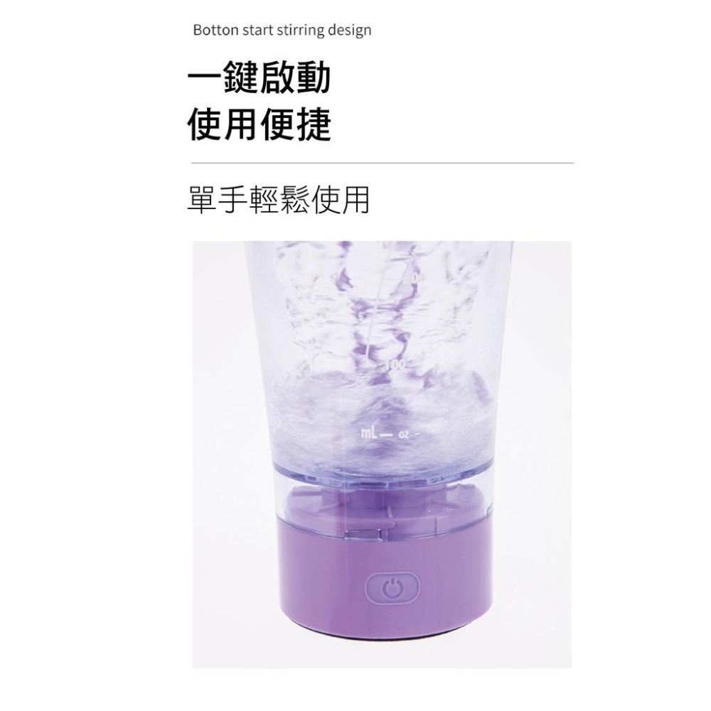 【限時購】新款自動攪拌杯 高蛋白杯 攪拌杯 乳清蛋白 泡咖啡神器 電動咖啡杯 電動搖搖杯 奶昔杯 健身杯 太空搖搖杯-細節圖7