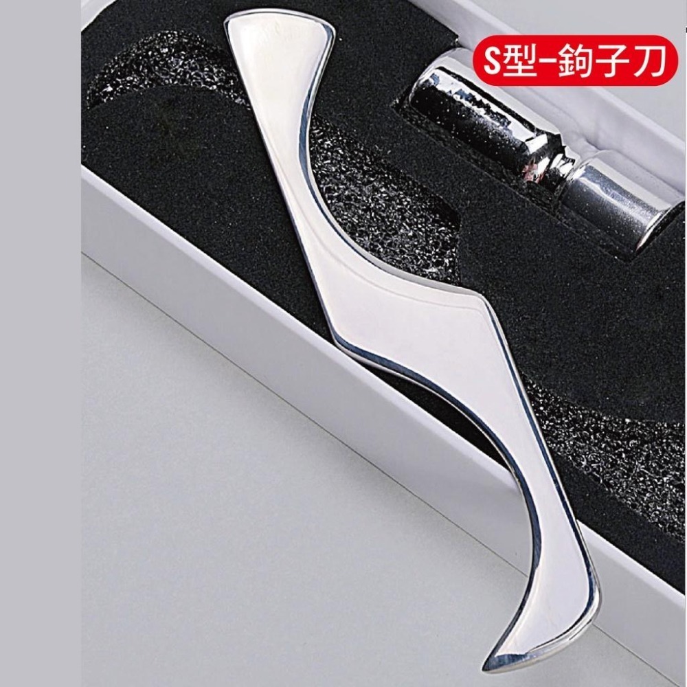 【健人體育🔥現貨】316不鏽鋼筋膜刀組 筋膜刀 按摩刀 筋膜刀 理療 刮痧 刮痧按摩 刮痧器 大M刀 探掃刀 蝙蝠刀-細節圖6