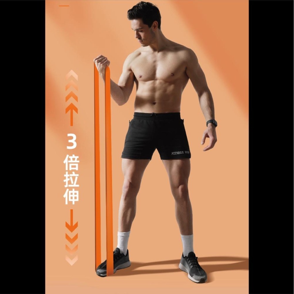 【健人體育🔥現貨】彈力帶 高磅數彈力帶 多功能拉力帶 拉力帶 拉力繩 彈力繩 阻力帶 阻力繩 健身 瑜珈 伸展 瘦身-細節圖4