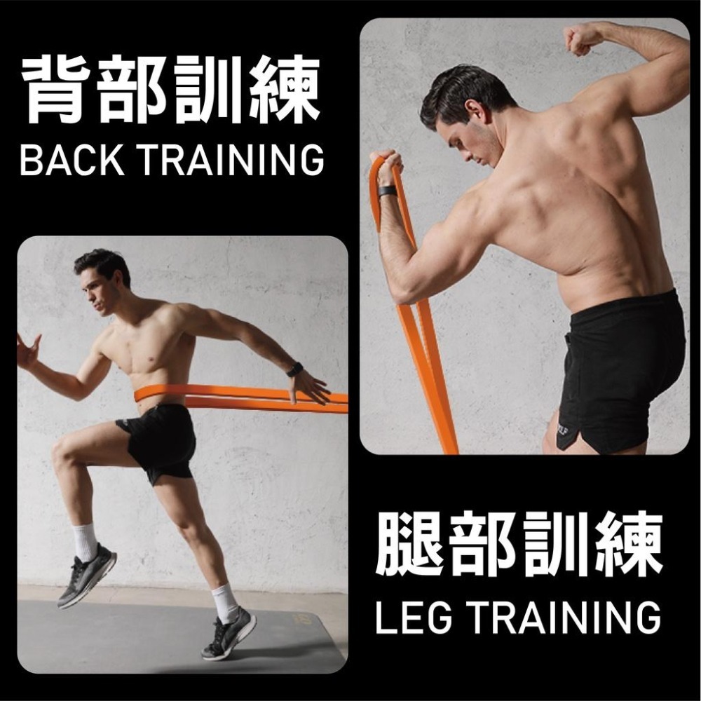 【健人體育🔥現貨】彈力帶 高磅數彈力帶 多功能拉力帶 拉力帶 拉力繩 彈力繩 阻力帶 阻力繩 健身 瑜珈 伸展 瘦身-細節圖6