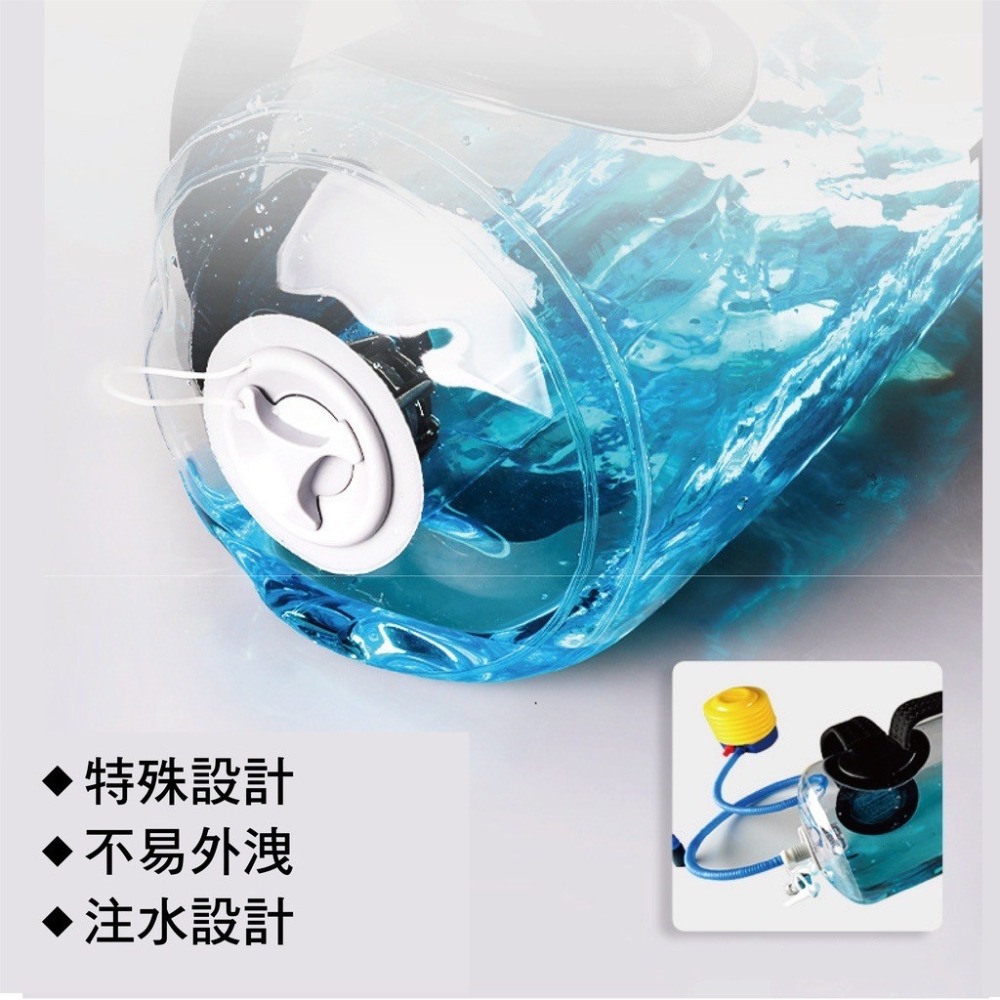 【健人體育🔥現貨】負重水袋 深蹲水袋 負重水袋 健身水袋 重訓水袋 挺舉 啞鈴 壺鈴 有氧運動 健身器材 挺舉啞鈴-細節圖9