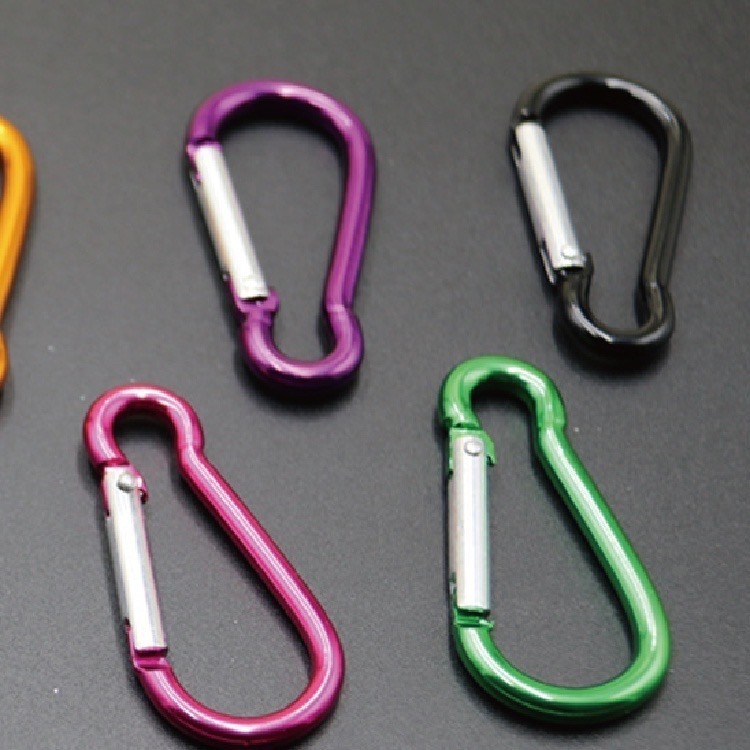 【健人體育🔥現貨】5號 葫蘆扣 快拆鋁合金登山扣 登山扣 彩色鑰匙扣 鋁合金快掛 背包扣 外掛扣 活扣 書包掛扣 葫蘆-細節圖4