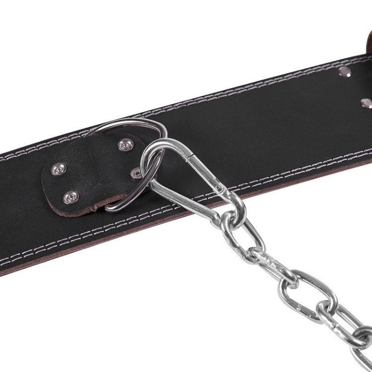 【健人體育🔥現貨】二合一重訓腰帶 負重腰帶 引體向上 杠鈴片負重帶 加粗鐵鏈 重訓 突破 街頭健身 雙槓撐體 肌肉 健-細節圖6