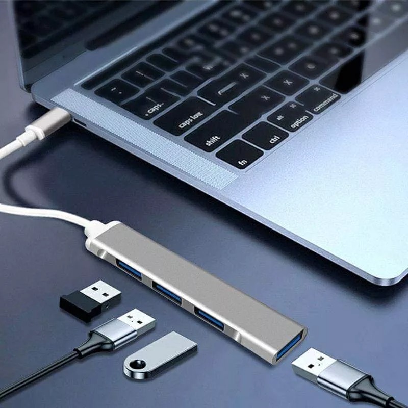 TypeC集線器 USB3.0轉接分線器 MacBook筆電集線裝置 手機OTG多功能拓展裝置-細節圖4