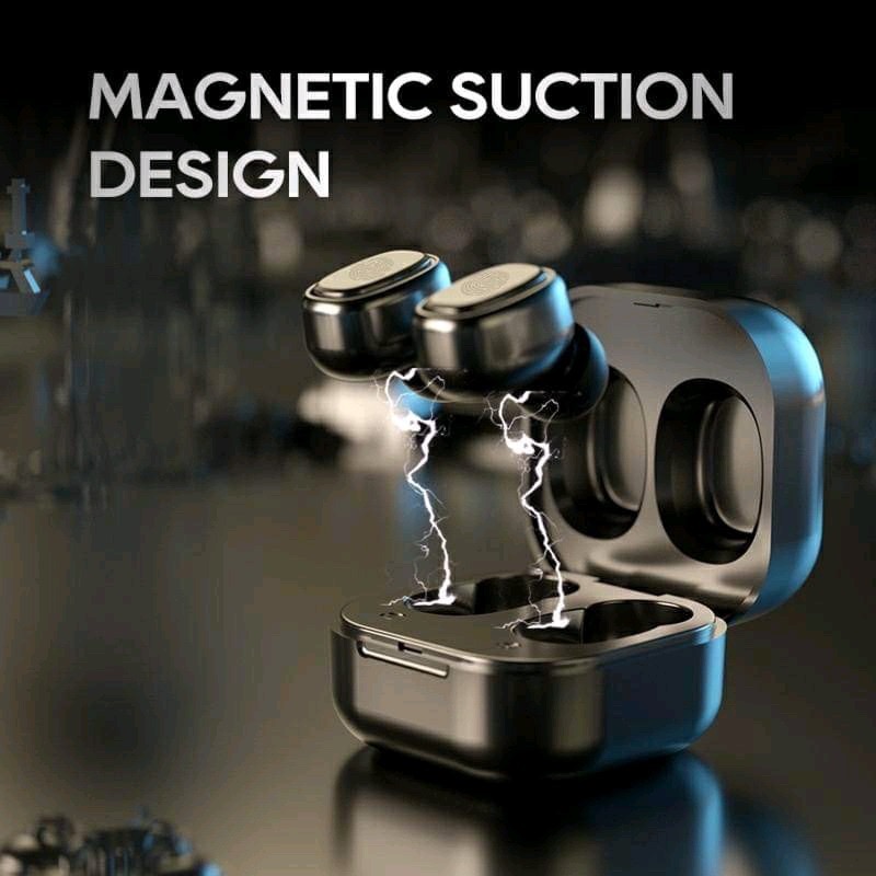 無線藍牙5.2降噪耳機 磁吸智慧LED數字充電顯示充電盒 無線入耳式迷你TWS立體聲運動跑步防水藍芽耳機-細節圖3