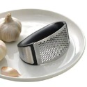 不銹鋼壓蒜器 家用手動弧形搗蒜機 廚房切薑蒜蓉搗碎廚具 環形蒜泥器-規格圖8